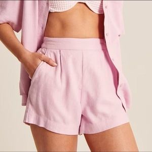 Abercrombie & Fitch Linen Shorts